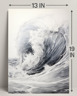 The Power Of The Ocean Poster