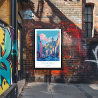 Edinburgh Cityscape Poster