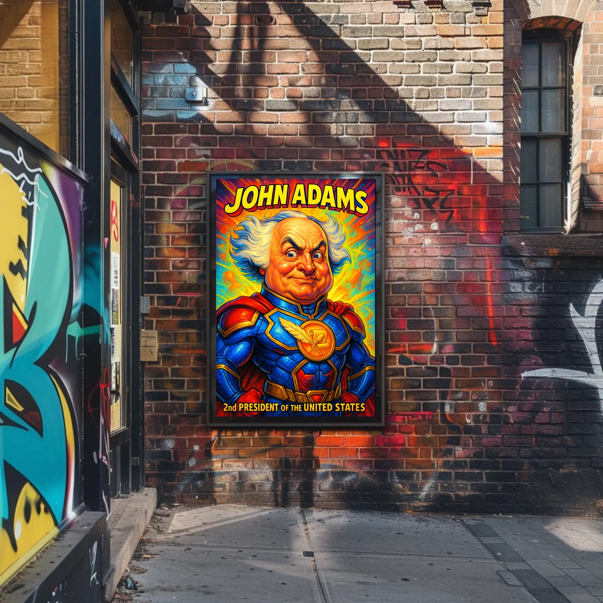John Adams 2nd President Poster PosterGoat