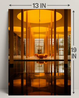 Modern Architectural Elegance Modern Poster