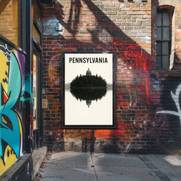 Pennsylvania Reflection Poster