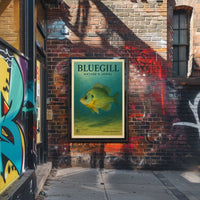Bluegill NatureS Jewel Poster