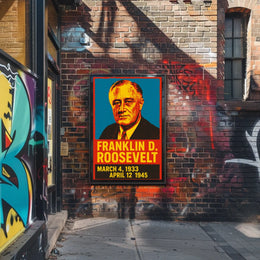 Franklin D. Roosevelt Presidential Poster
