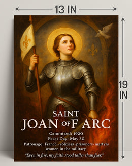 Saint Joan of Arc Poster PosterGoat