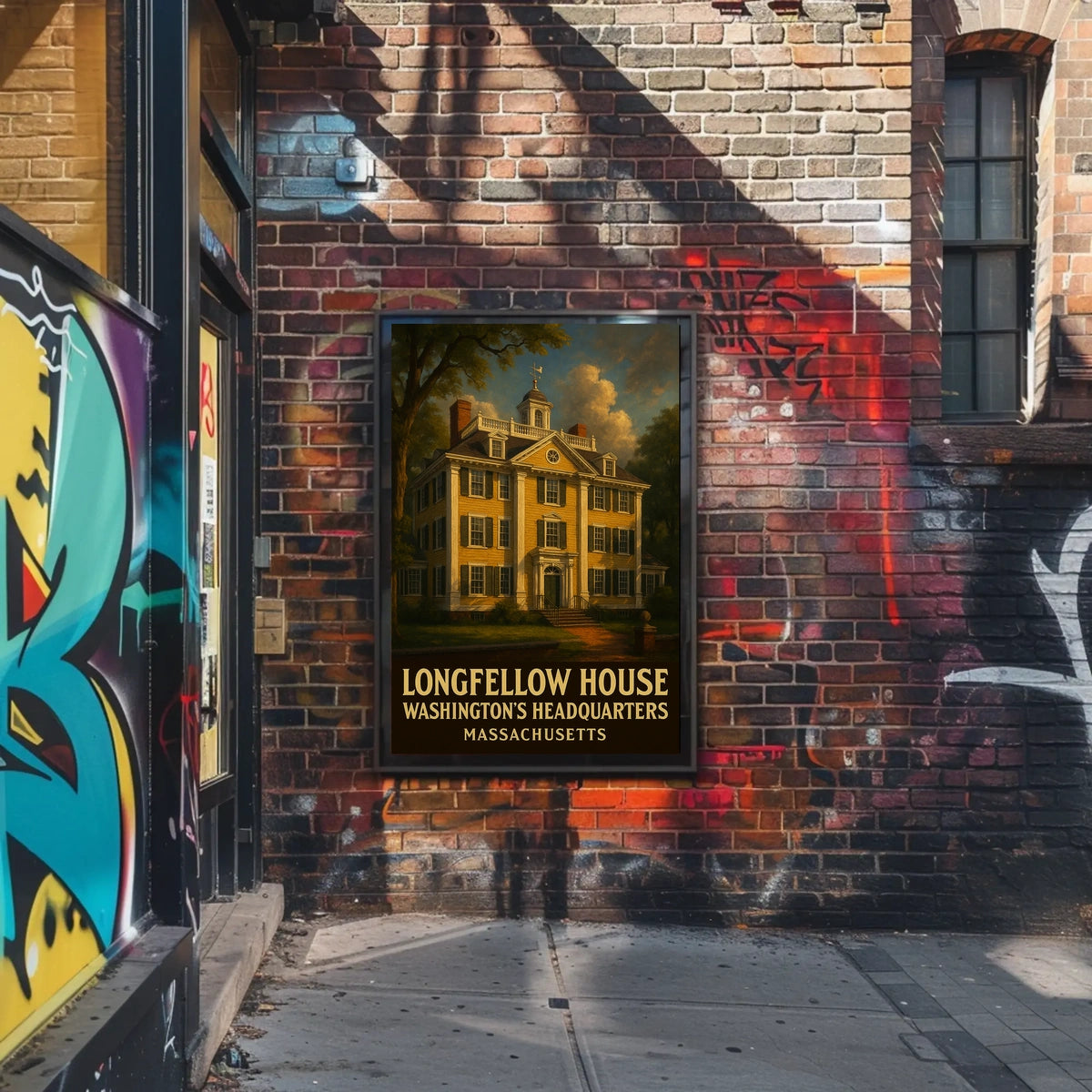 Longfellow House WashingtonS Poster