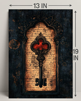 The Ornate Key Poster