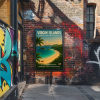 Discover The Virgin Islands Poster