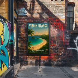 Discover The Virgin Islands Poster