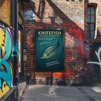 Knifefish Masters of Motion Poster