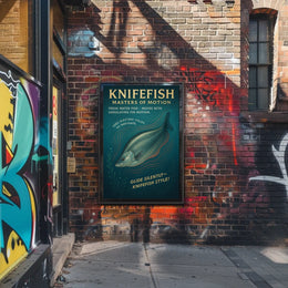 Knifefish Masters of Motion Poster