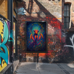 Cosmic Mantis Poster