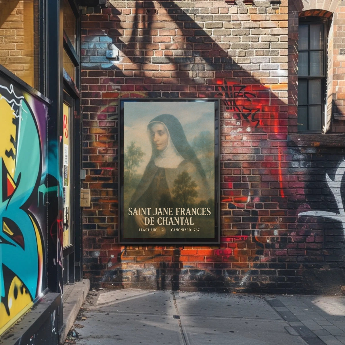 Saint Jane Frances De Chantal Poster