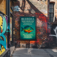 Meet the Colorful Bluegill Poster