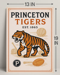 Princeton Tigers Est. 1865 Poster PosterGoat