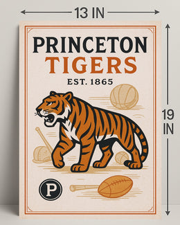 Princeton Tigers Est. 1865 Poster PosterGoat