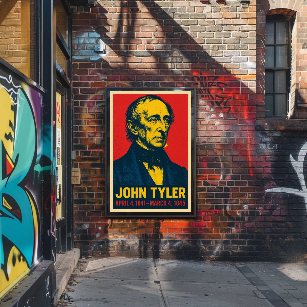 John Tyler Poster