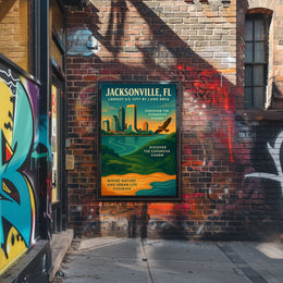 Discover JacksonvilleS Expansive Charm Poster