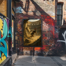 Gladiator in the Arena Poster