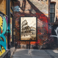 The Colosseum A Timeless Icon Poster