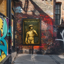 Michelangelo Master of the Renaissance Poster PosterGoat