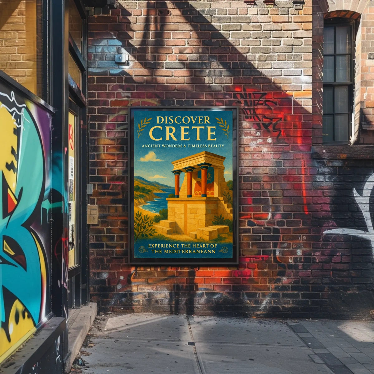 Discover Crete Poster
