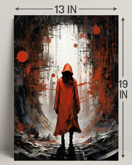 The Enigmatic Figure Poster