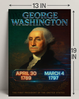 George Washington 1st President Poster PosterGoat