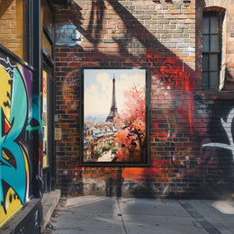 Parisian Springtime Poster