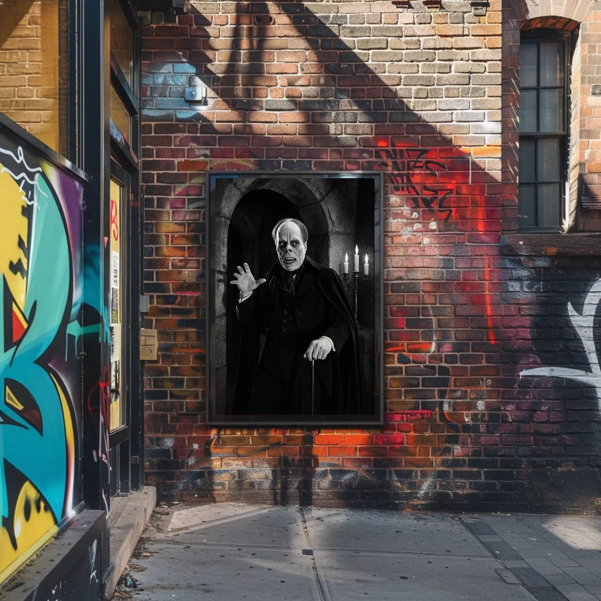 Haunting Vintage Horror Cinematic Collectors Poster