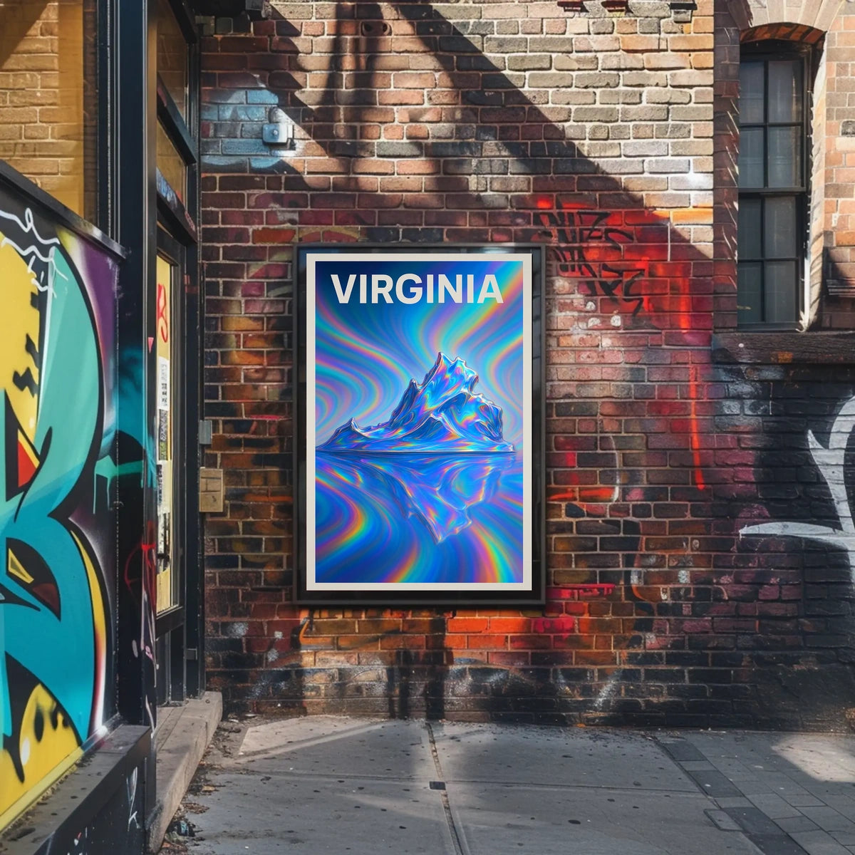 Virginia Vibrant Reflections Poster