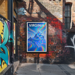 Virginia Vibrant Reflections Poster