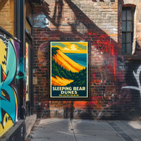 Sleeping Bear Dunes Michigan Poster