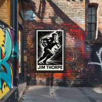 Jim Thorpe Athletic Legend Poster