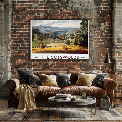 The Cotswolds - See Britain by Train Poster
