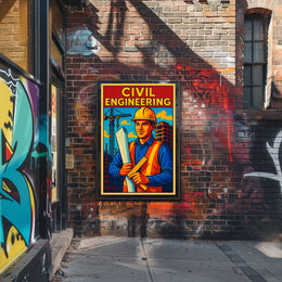 Civil Engineering Vision Poster