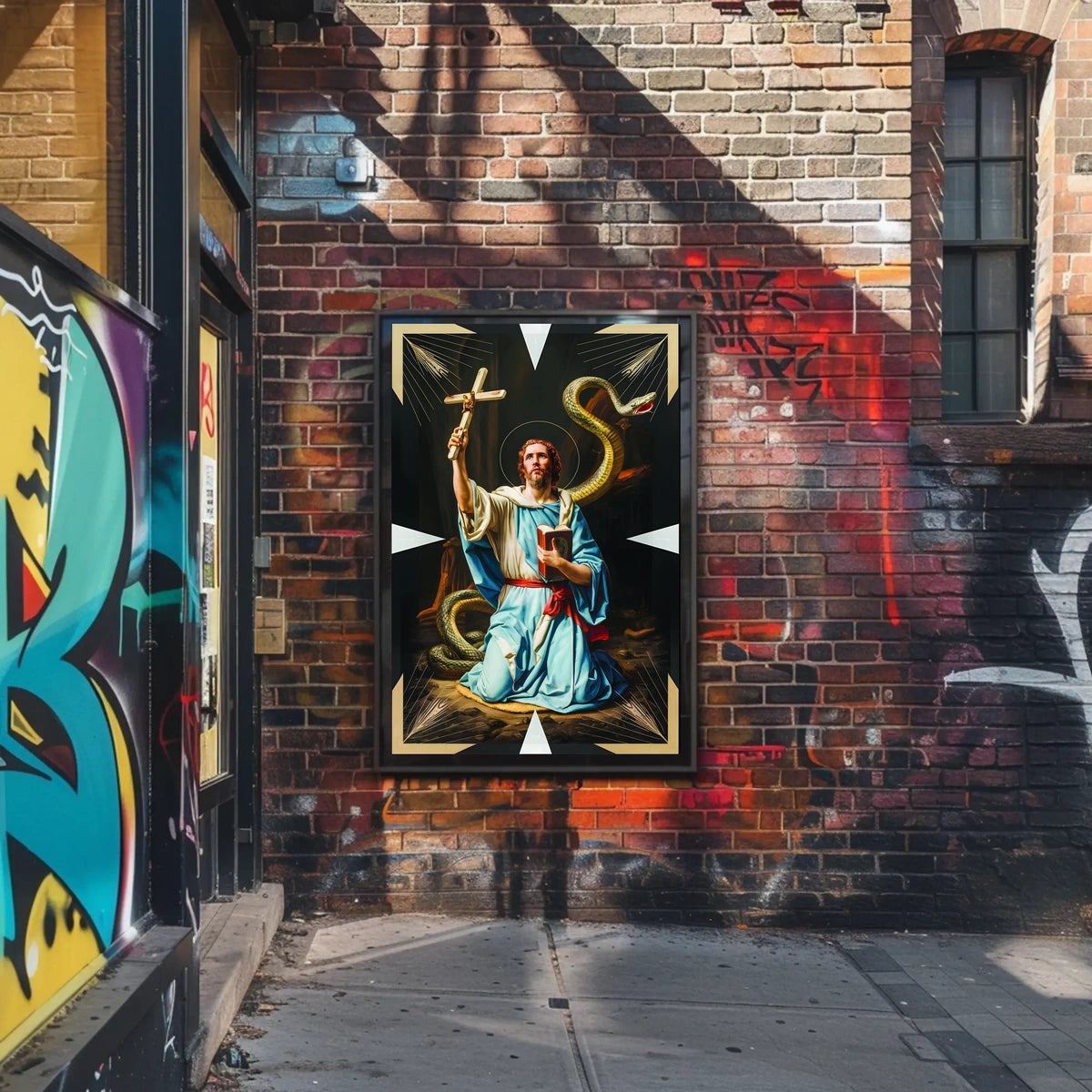 The Serpent and the Saint Poster