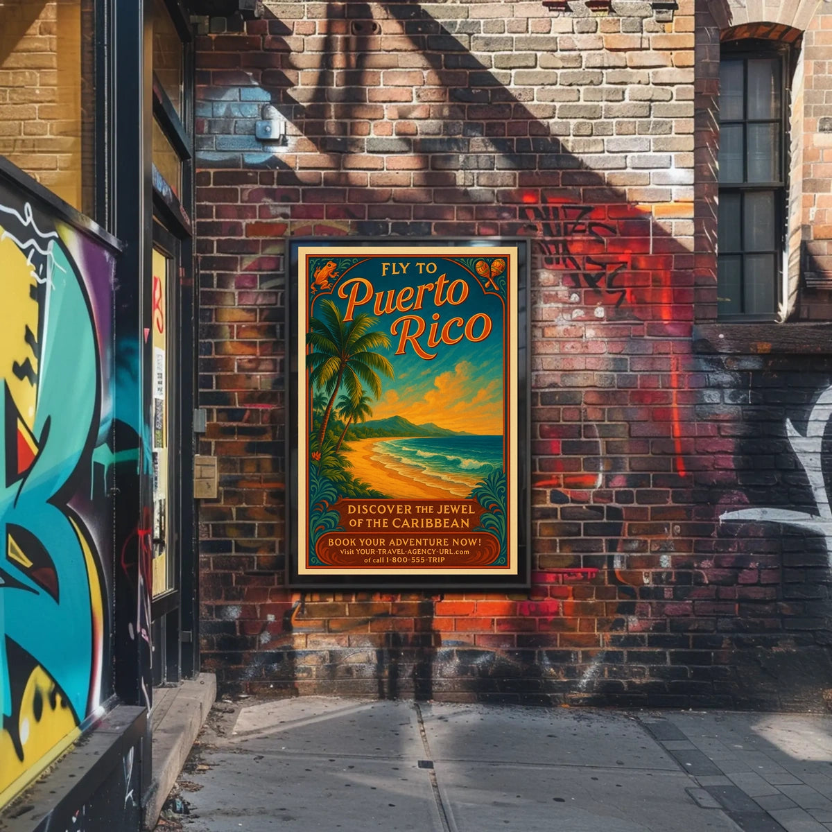 Discover The Jewel Of The Caribbean Poster