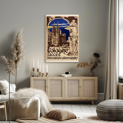 Cologne - Gateway to German Culture Poster