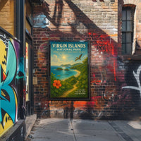Virgin Islands National Park Adventure Poster