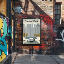 Central Park Harmony: Urban Nature Art Poster