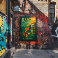 Brazil A Tapestry of Vibrancy and Harmony Poster