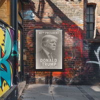 Legacy Leadership Donald Trump Portrait Realism Poster