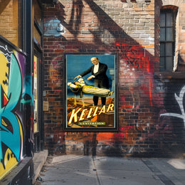 Kellar Magic Show Vintage Advertisement Poster