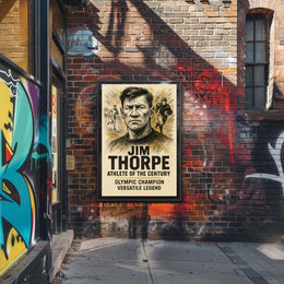 Legendary Olympic Champion Tribute Poster