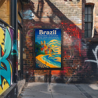 Discover Brazil Poster