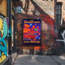 2025 Woodward Cruise Poster