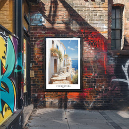 Formentera's Coastal Charm Poster PosterGoat