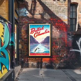 Discover British Columbia Poster