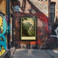 Enchanted Castle in the Mountains Poster