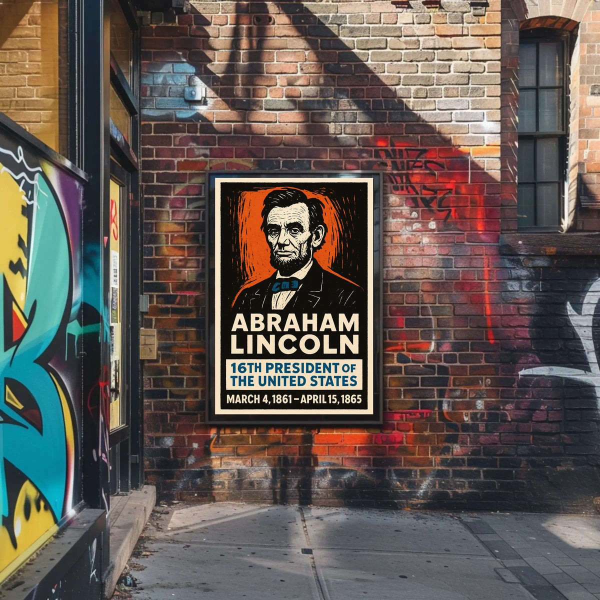 Abraham Lincoln 16Th President Poster